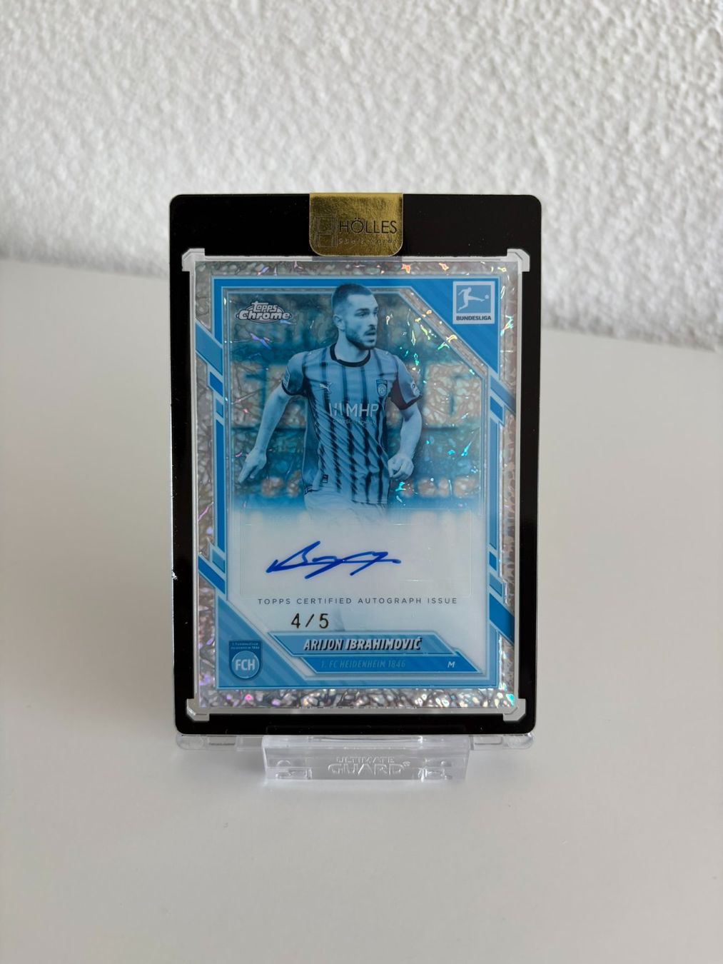 Topps Carte collezionabili: Arijon Ibrahimovic Auto /5 !! Frozen Refractor Topps Chrome – Nuovo (secondo la descrizione) da Rebstein venduto da Joshua2303