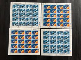 Europa 1991 Zypern 4 Kleinbogen ⦿ und ** (R695)