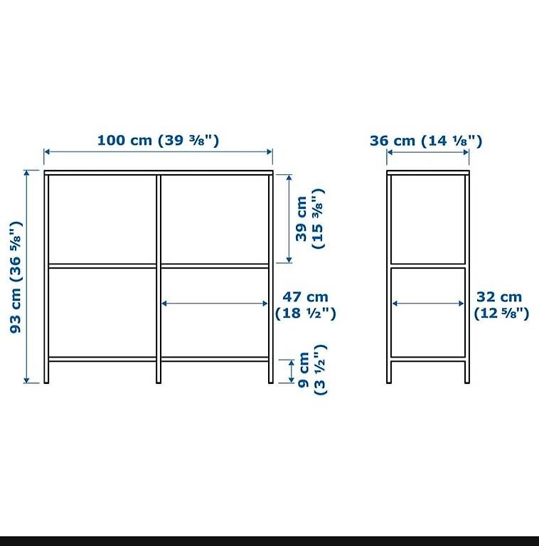 Regale: 2 Ikea Regale Vittsjö – Gebraucht aus Luzern von estrellitaa15 2