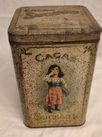 Wunderschöne alte Blechdose von SUCHARD CACAO  22 cm