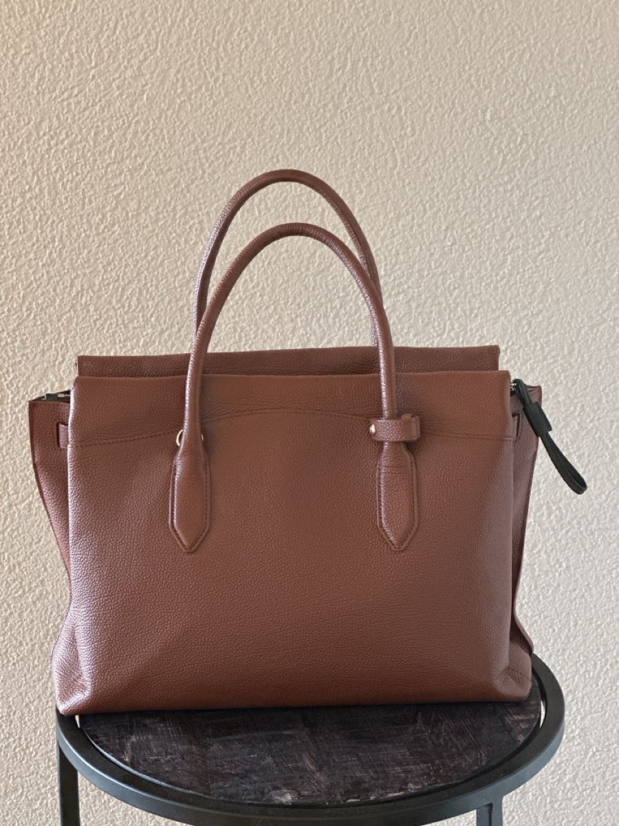 Navyboot Borse da donna: NAVYBOOT Leather Bag - Brown – Usato da Uerikon venduto da Ladybird40 2