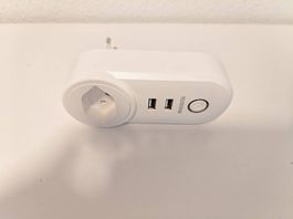 Marmitek Power SI Smart me Wi-Fi Stecker  mit 2x USB