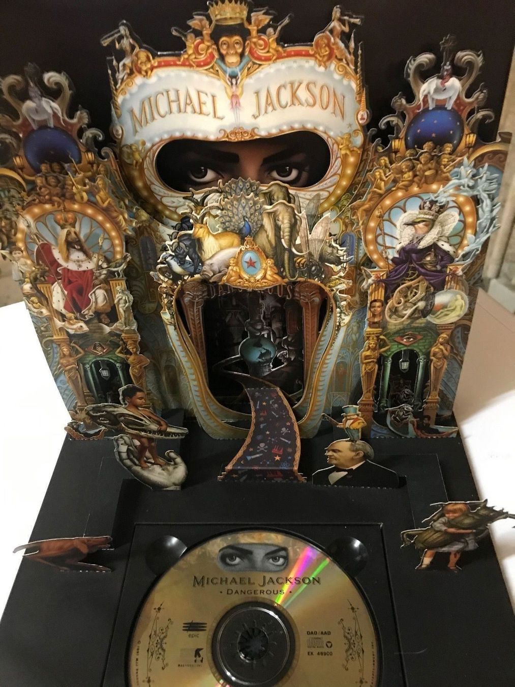 CD: Michael Jackson Dangerous Cd in 3D Cover – Nuovo (secondo la descrizione) da Zeiningen venduto da Rakkon1 3