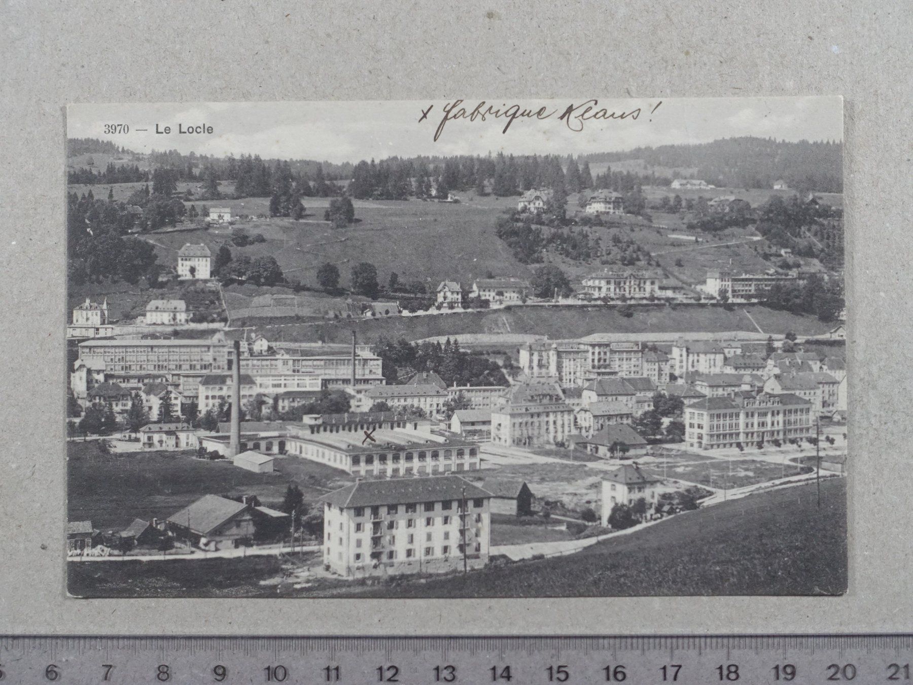 Cartoline postali: Le Locle – Usato da Lenzburg venduto da fh1