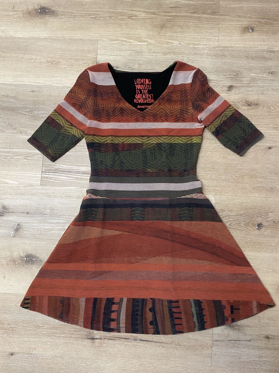 Desigual Kleider: Desigual Herbst Kleid Gr.M – Gebraucht aus Arch von kathyayani