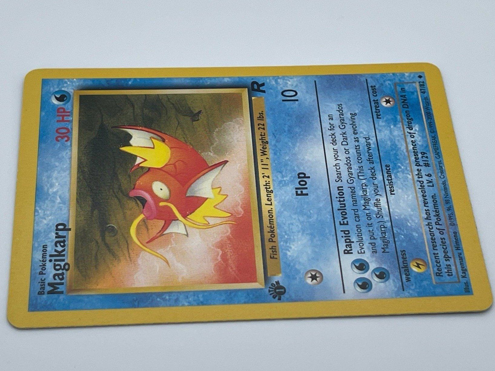 Pokémon Sammelbilder & Trading cards: Magikarp 47/82 Pokémon Team Rocket 1. Edition – Neu (gemäss Beschreibung) aus Uster von  2