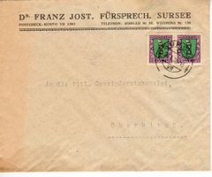 Brief aus Sursee nach Oberkirch 1926