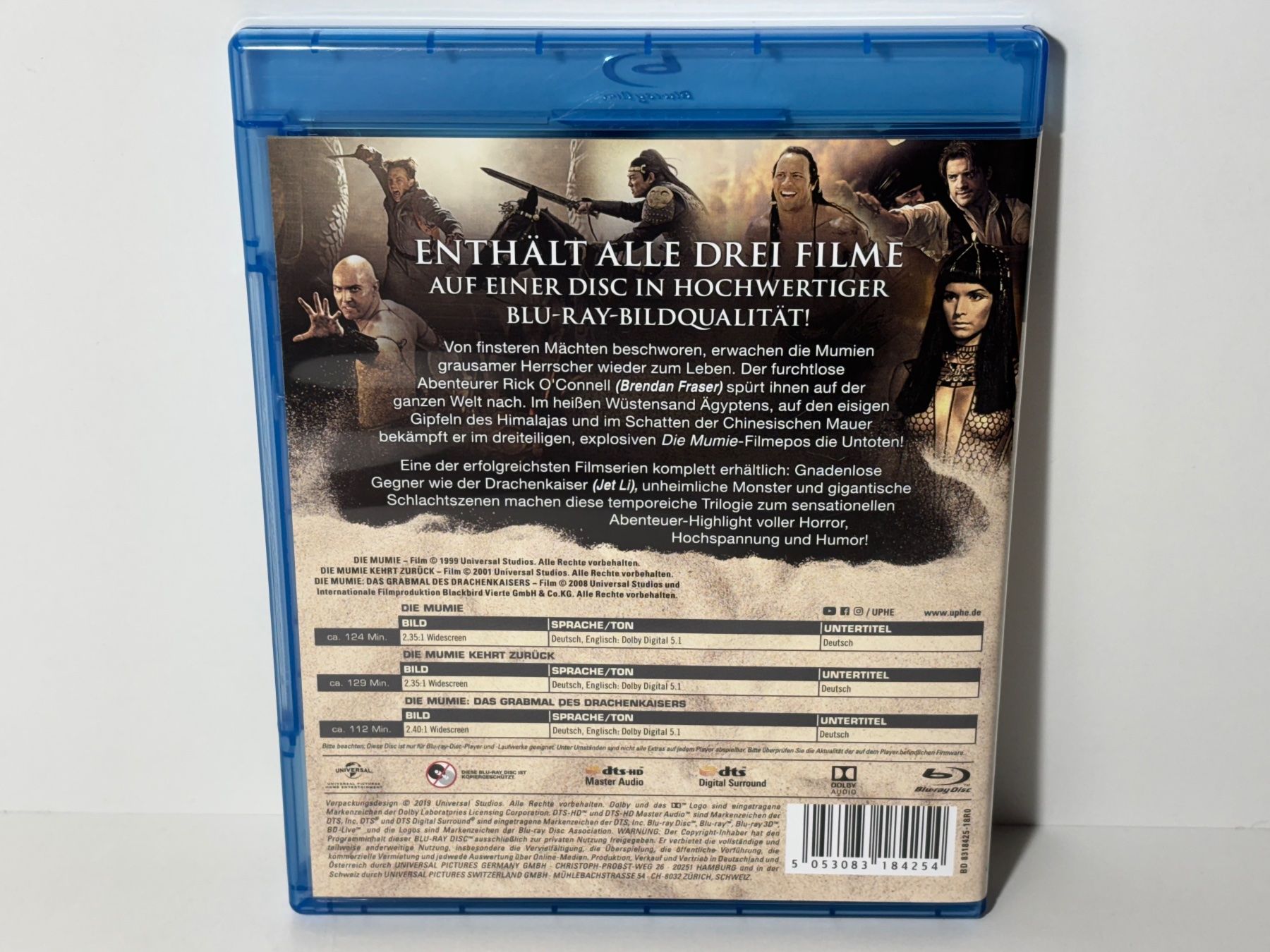 Tutti i DVDs: Die Mumie - Trilogie Blu Ray – Usato da Wilderswil venduto da Sstriker 1