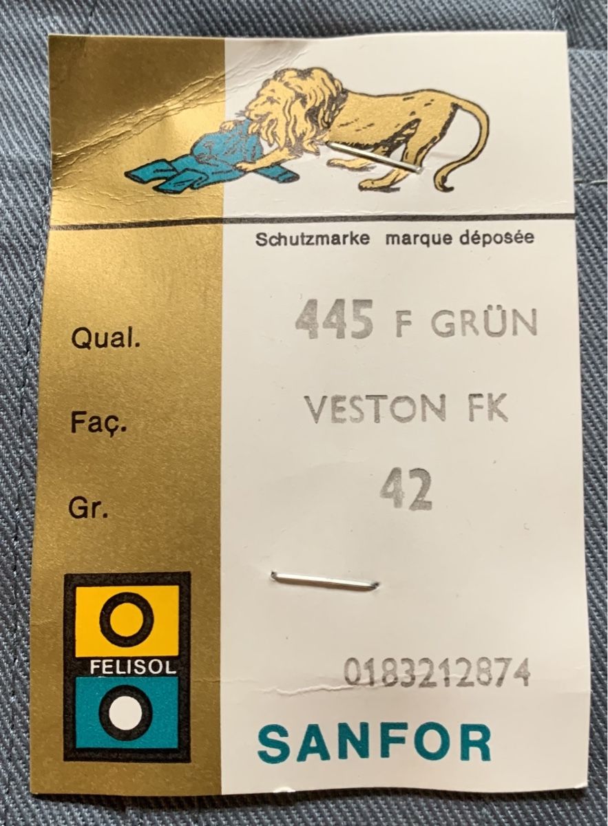 Schweizer Armee Giacche: Arbeitskittel der CH Armee Grösse 42 – Nuovo (secondo la descrizione) da Goldingen venduto da Bergler012 3