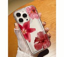 NEU iPhone 13 Case mit Hibiskus Blumen Muster