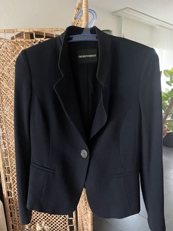Emporio Armani Blazer für Damen, Grösse S, dunkelblau