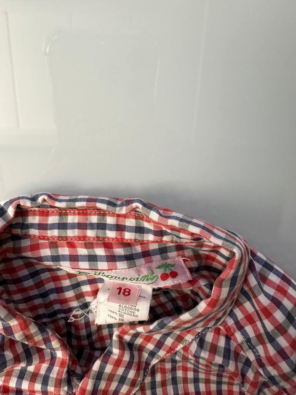 Bonpoint Camicie, Top & T-shirt: Bonpoint Hemd Grösse 18 Monate Top Zustand – Usato da Horgen venduto da RenRio 1