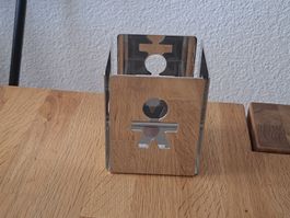 Alessi Girotondo Stifthalter aus Edelstahl