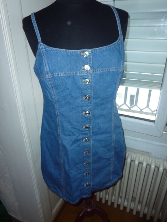 Robe En Jean Zara - Taille M - Bleu Denim - Occasion Très Bon état