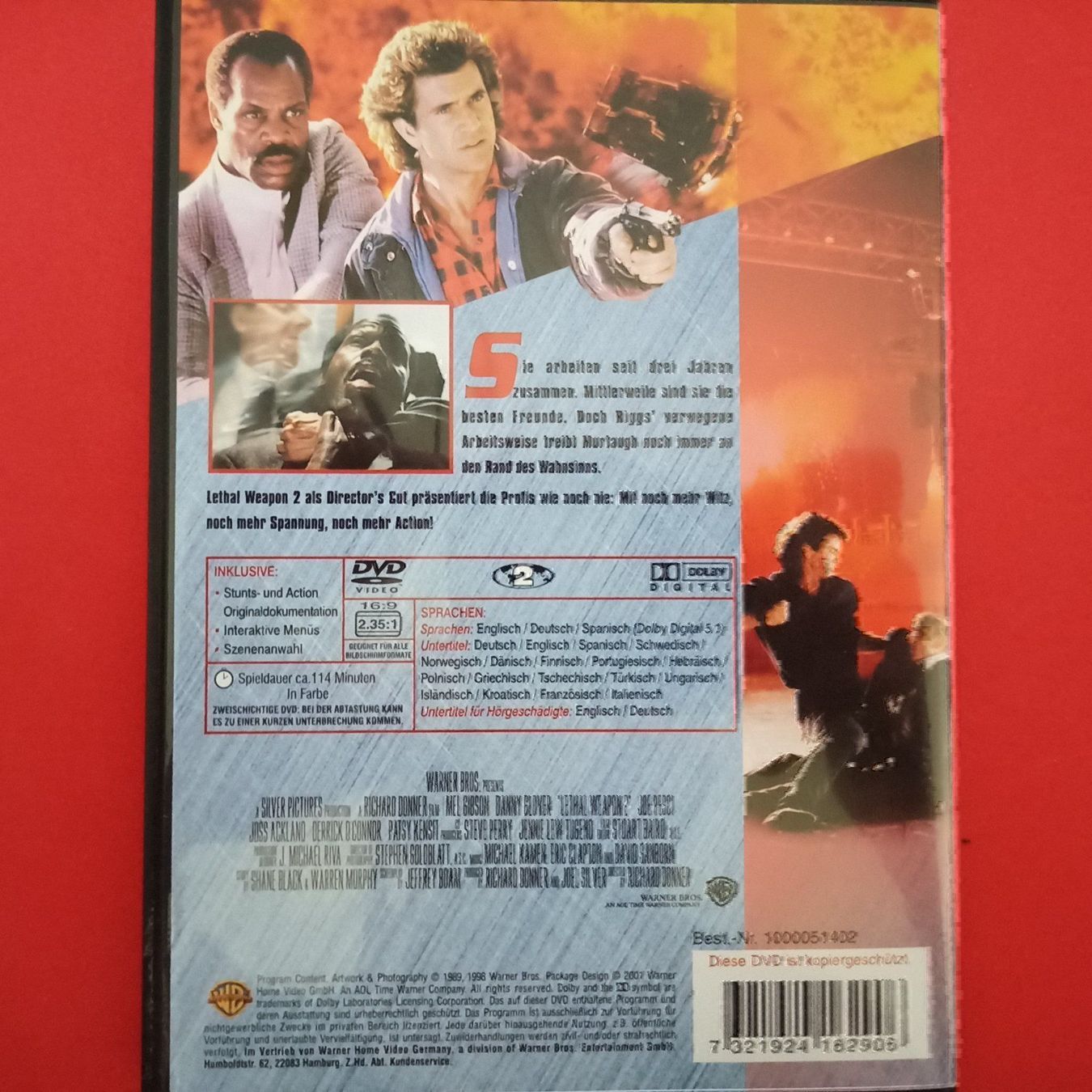 Tutti i DVDs: Brennpunkt LA 2 - DIRECTORS CUT – Usato da Dübendorf venduto da kb86_MOVIE 1