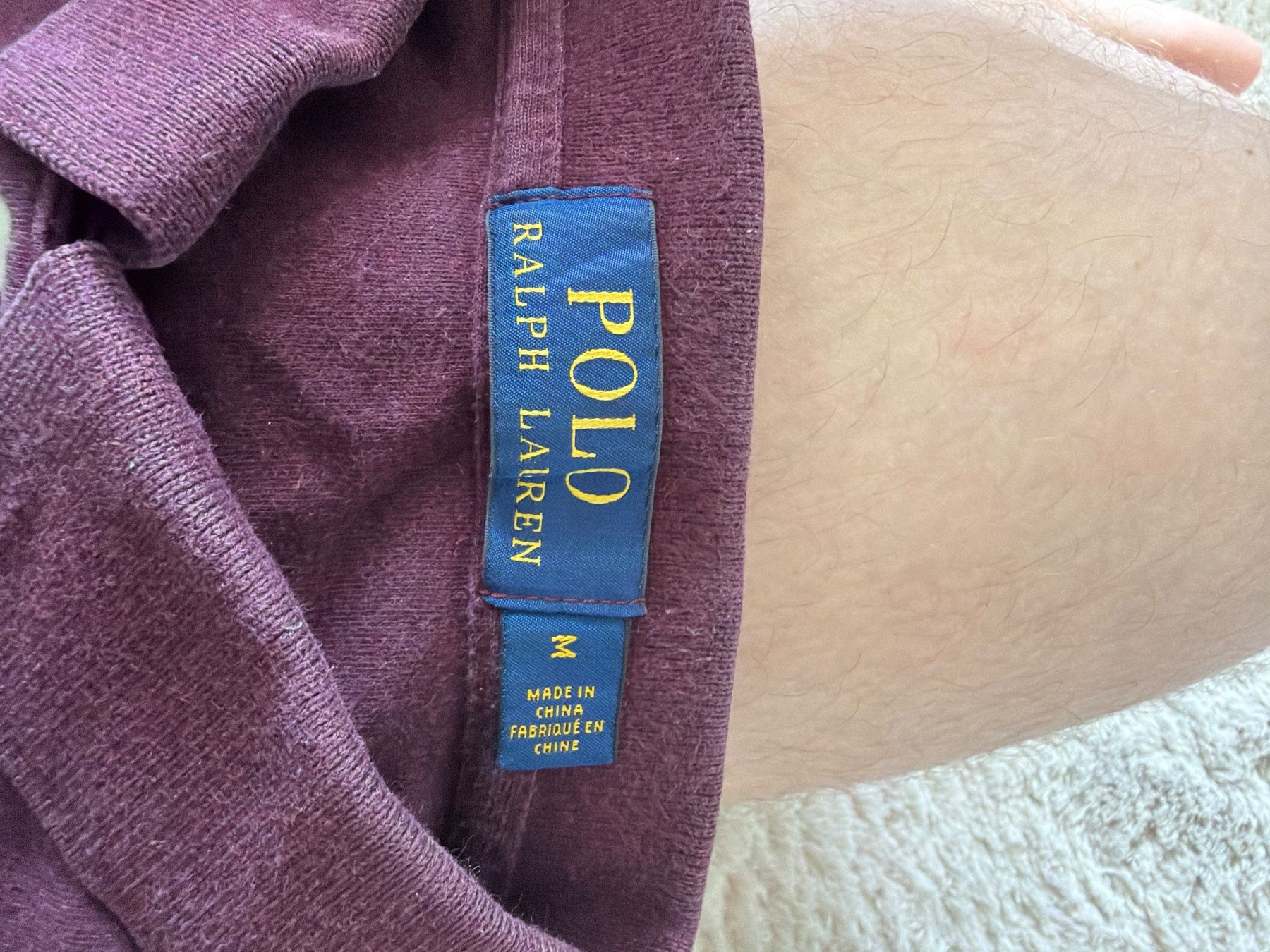Ralph Lauren Magliette Polo: Polo Ralph Lauren Bordeaux  - Taille M – Nuovo (secondo la descrizione) da Hauterive NE venduto da Leo_o 3