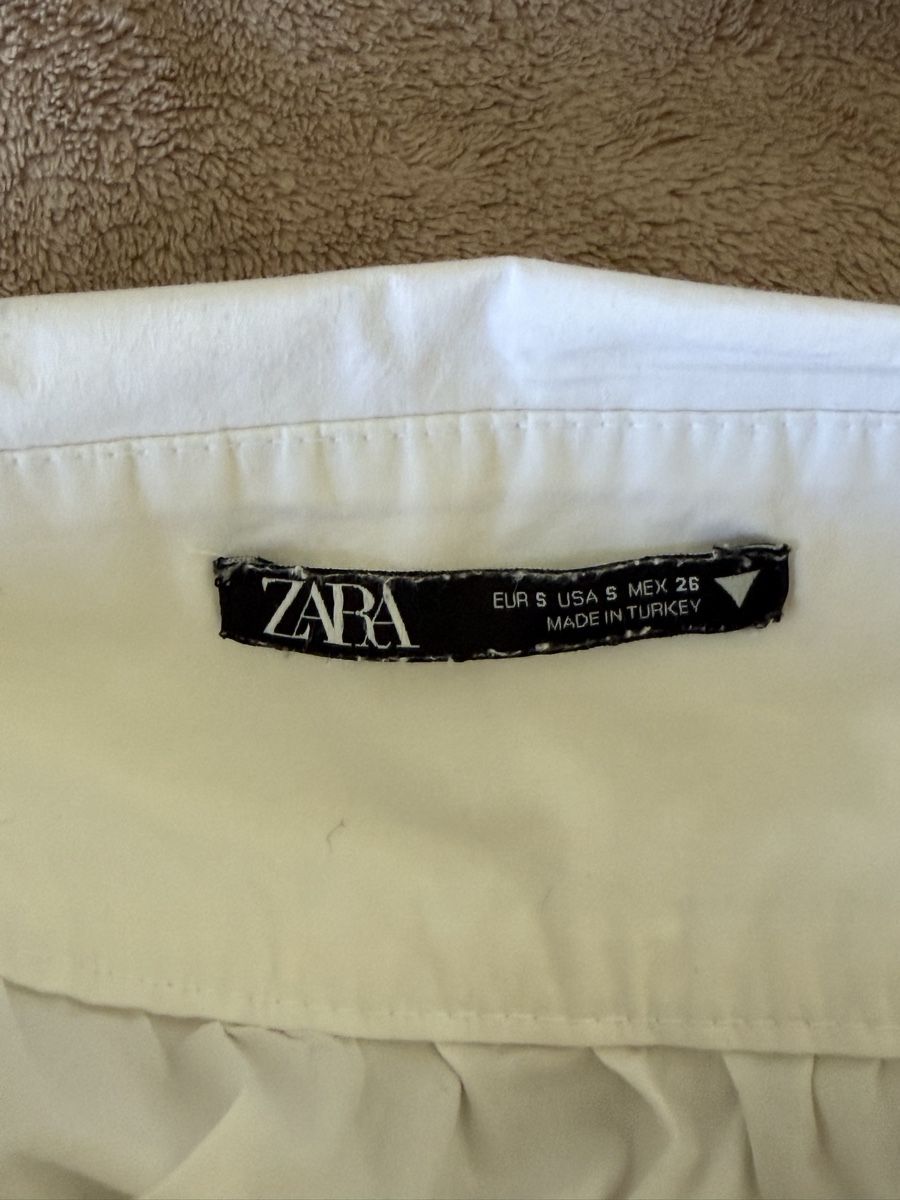 Zara Top: WHITE STRAPLESS ZARA TOP – Usato da Genève venduto da yav_9r9f 4