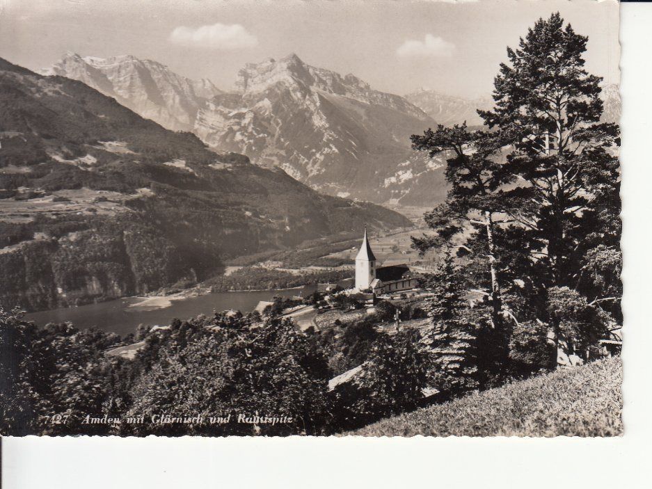 Cartoline postali: Amden 1956 – Usato da Bürglen TG venduto da StampGraf