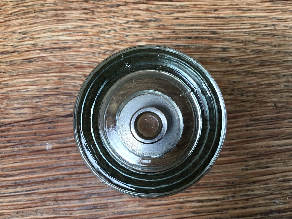 Portacandele: Glashalter für Rechaudkerzen – Usato da Rodersdorf venduto da trueegg 1