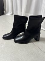 Schwarze Stiefeletten,Gr. 37