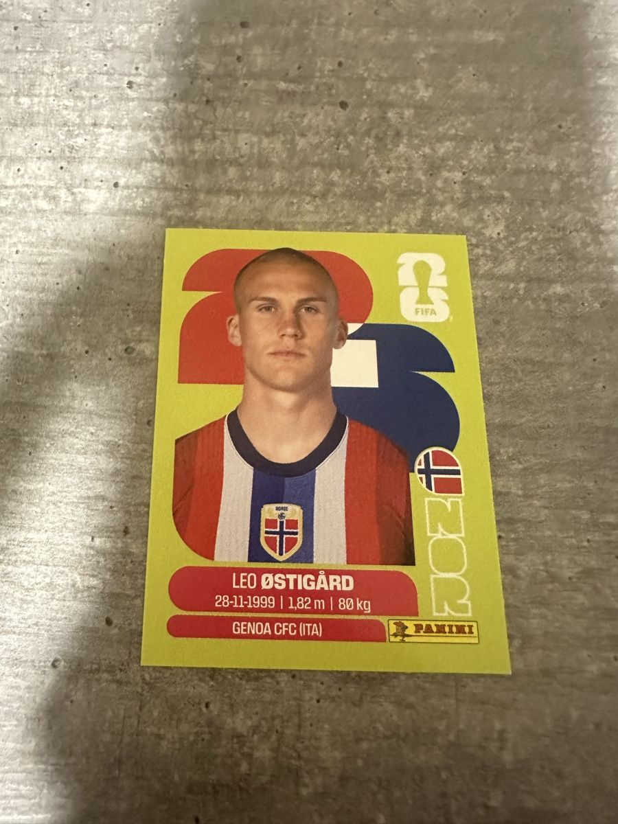 Panini Carte collezionabili: NOR 4 , FIFA WORLD CUP 2026 PANINI  – Nuovo (secondo la descrizione) da Frauenfeld venduto da 1PegPeg1