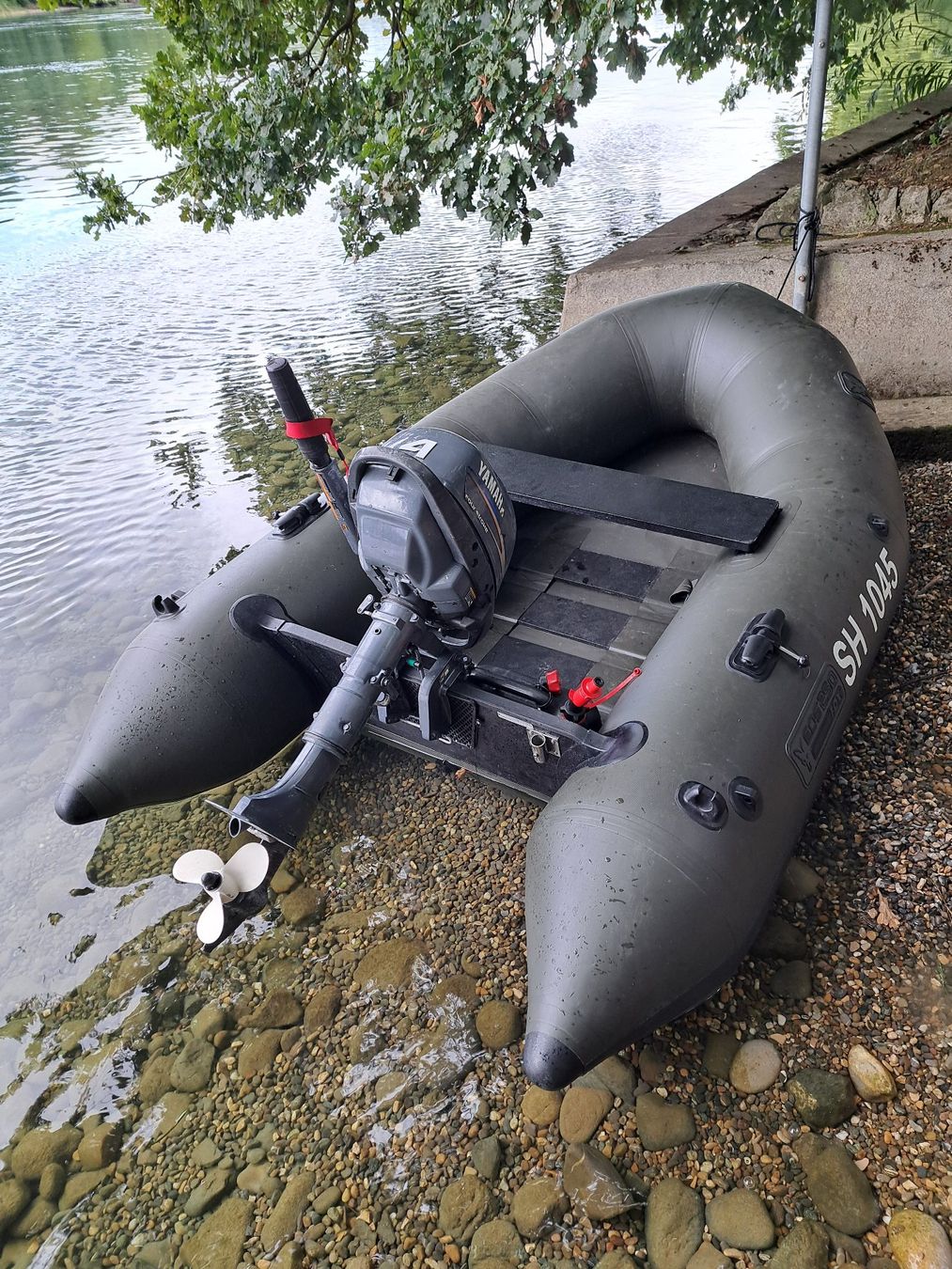 Yamaha Barche: Schlauchboot Bodenseezulassung 4Ps FOX EOS 250 Yamaha Motor – Usato da Hallau venduto da ZIEGLER-Motorhandel 3