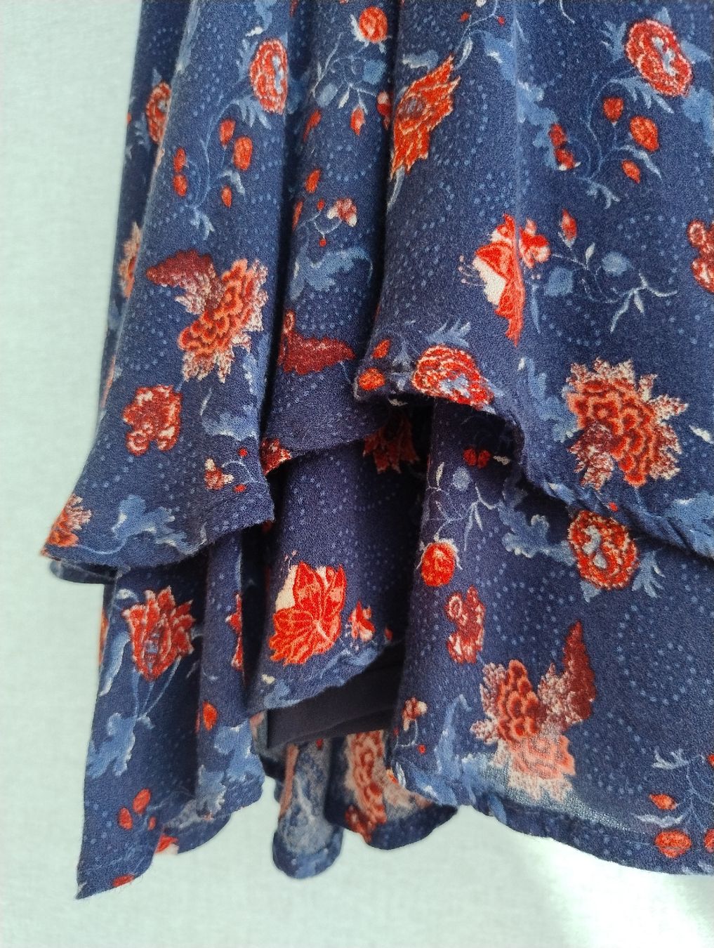 Esprit Röcke: Esprit Rock blau mit Blumenmuster, Gr. 42 – Gebraucht aus Kirchberg BE von lauraflu 2