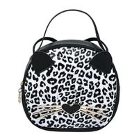 Katzenhandtasche Schneeleopardmuster