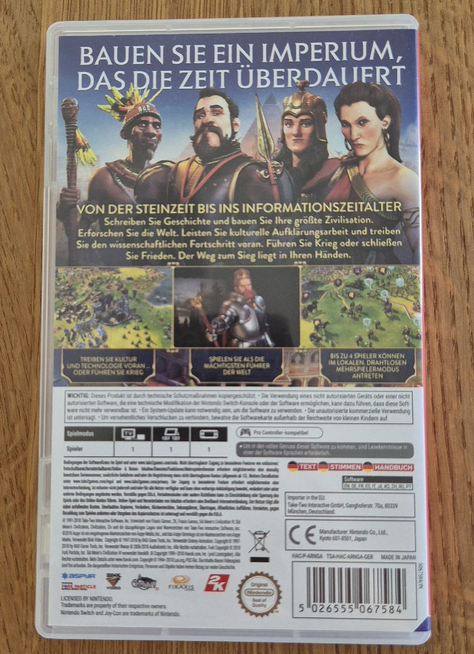 Giochi: Sid Meier's Civilization VI Nintendo Switch Spiel – Usato da Zofingen venduto da Sammelsurium92 1