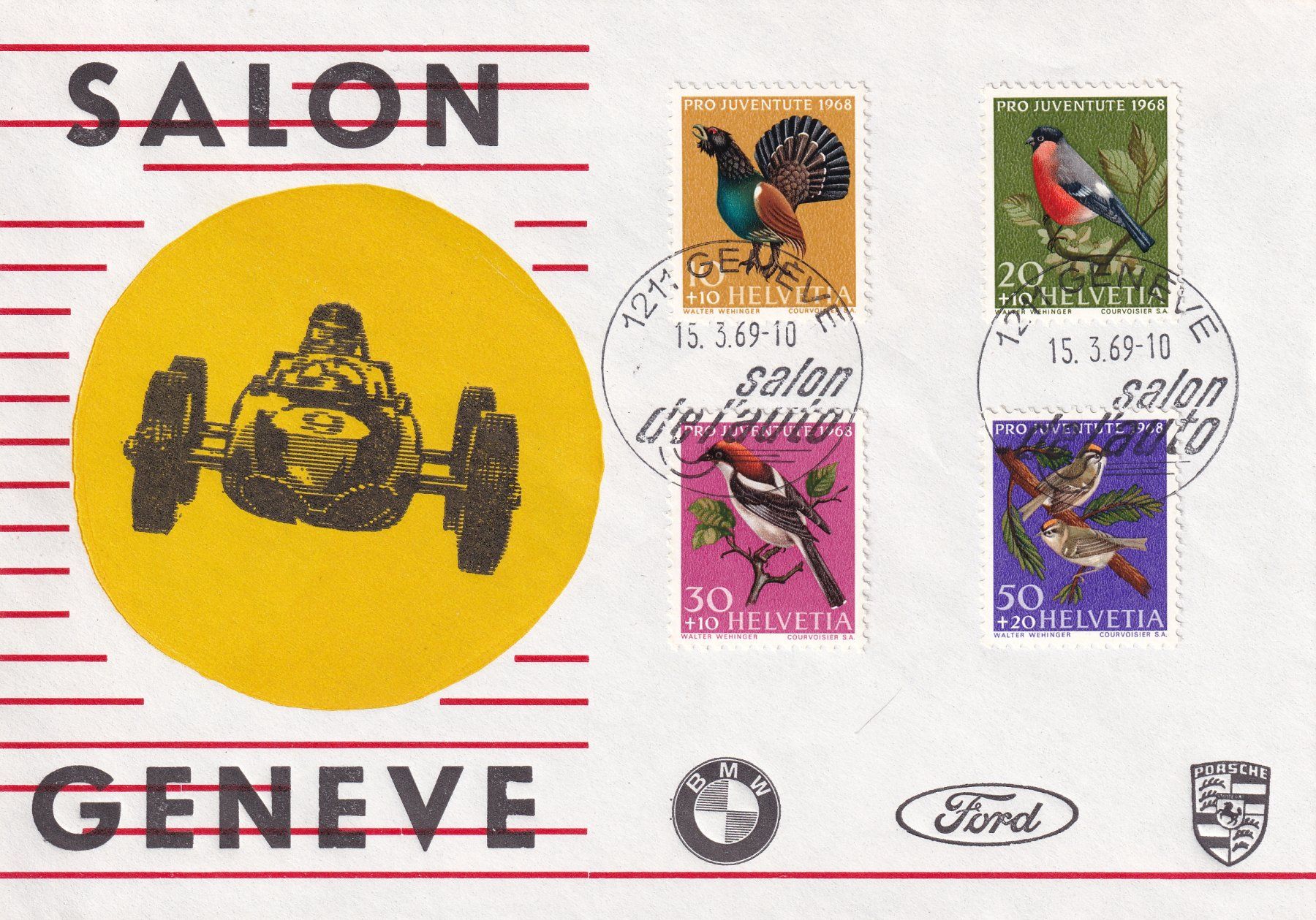 Alle Briefmarken: 4 Stk FDC – Gebraucht aus Rotkreuz von sheyenne72