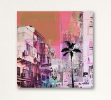 Jaffa Tel Aviv Urban Pop Art Kunst Bild Palme City Stadt