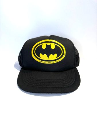VINTAGE 1989 BATMAN "THE MOVIE" TRUCKER CAP HAT