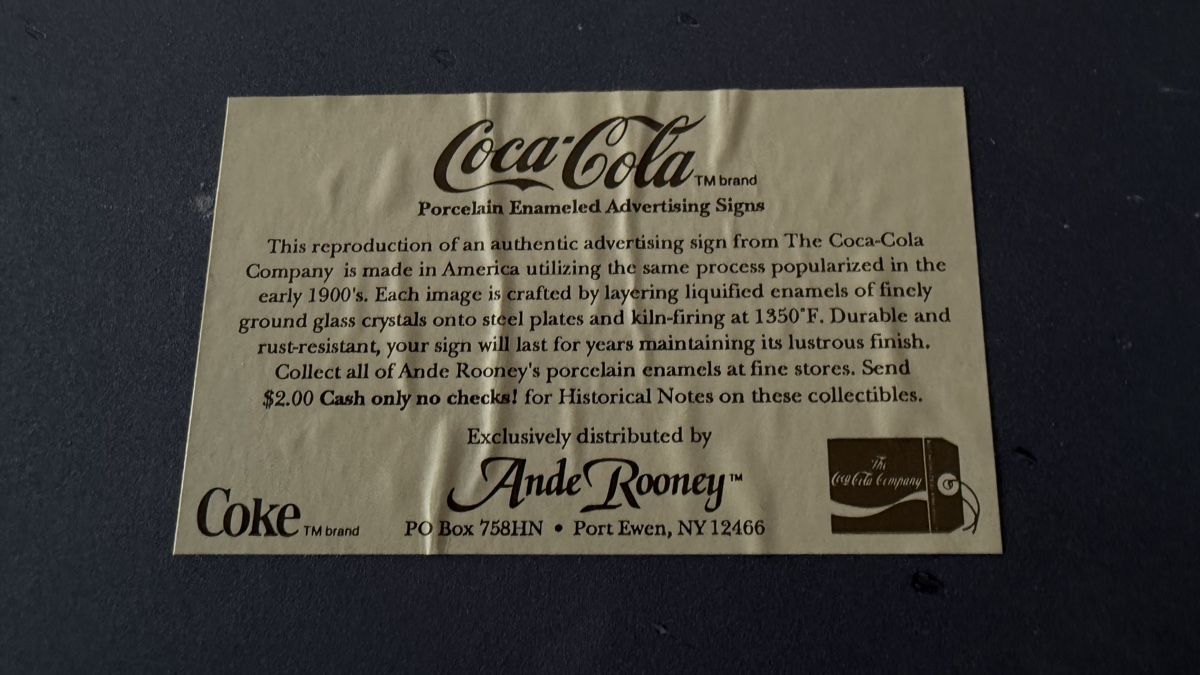 Coca-Cola Insegne: Coca-Cola Schild rund Metall gebraucht – Usato da Buchrain venduto da Kindlein 1