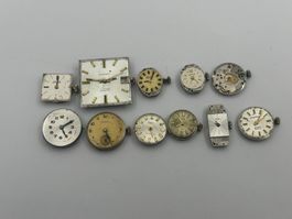 Armbanduhr Werke Konvolut