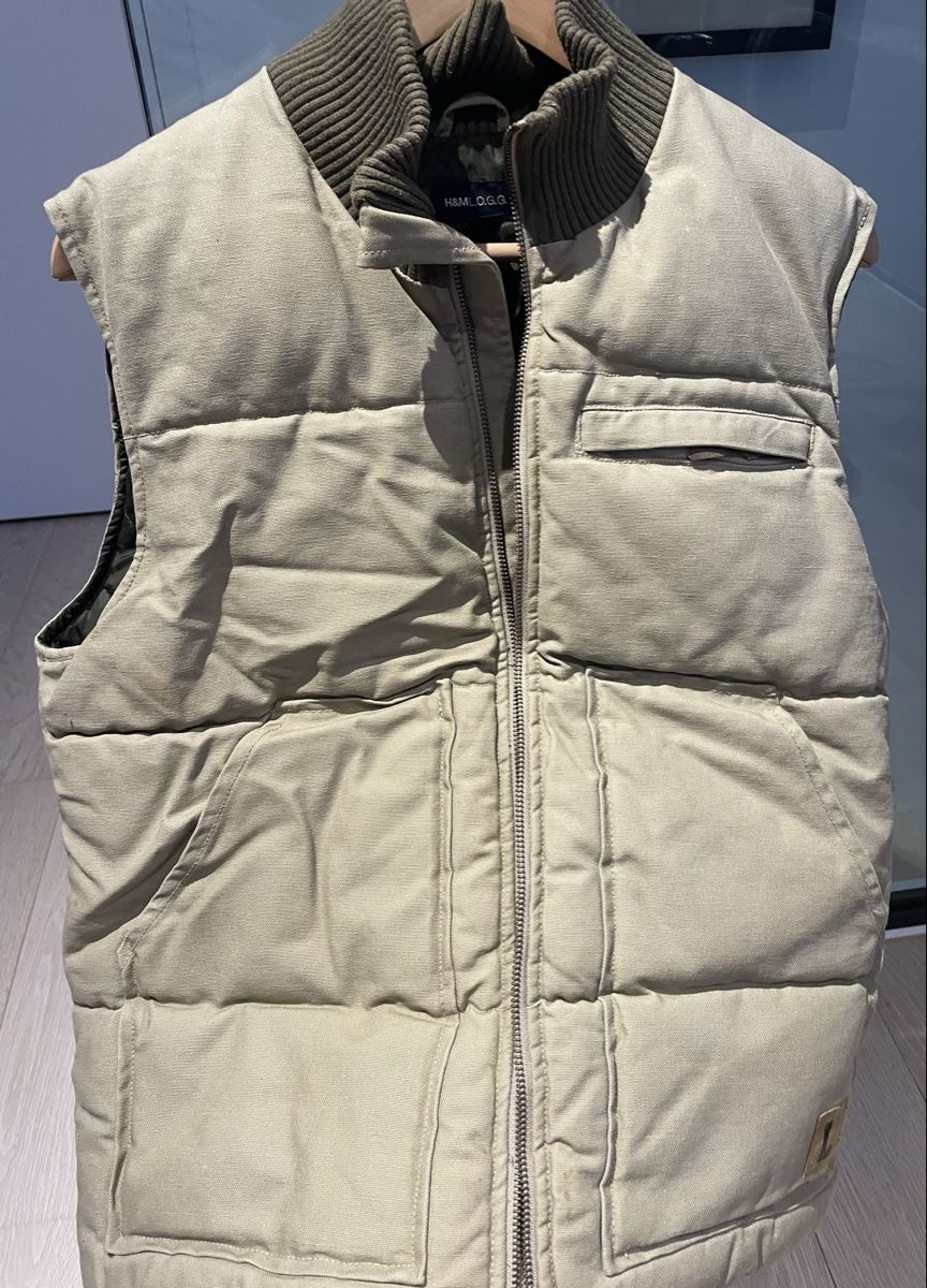 H&M Gilet & Giacche: H&M L.O.G.G. Winter Vest Beige – Usato da Oberwil BL venduto da Stellochkas