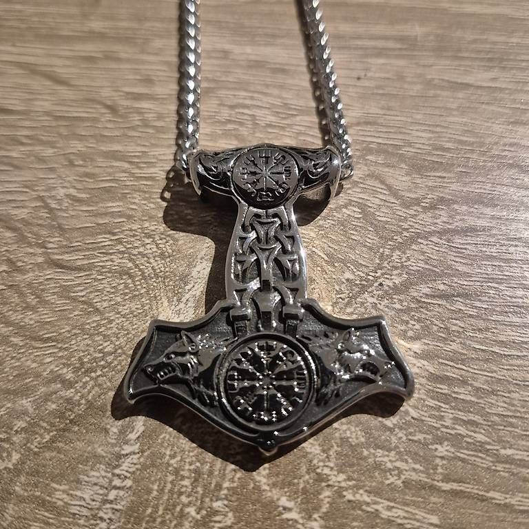 Catenine: Thors Hammer Kette Edelstahl – Usato da Utzenstorf venduto da eli_f9dw