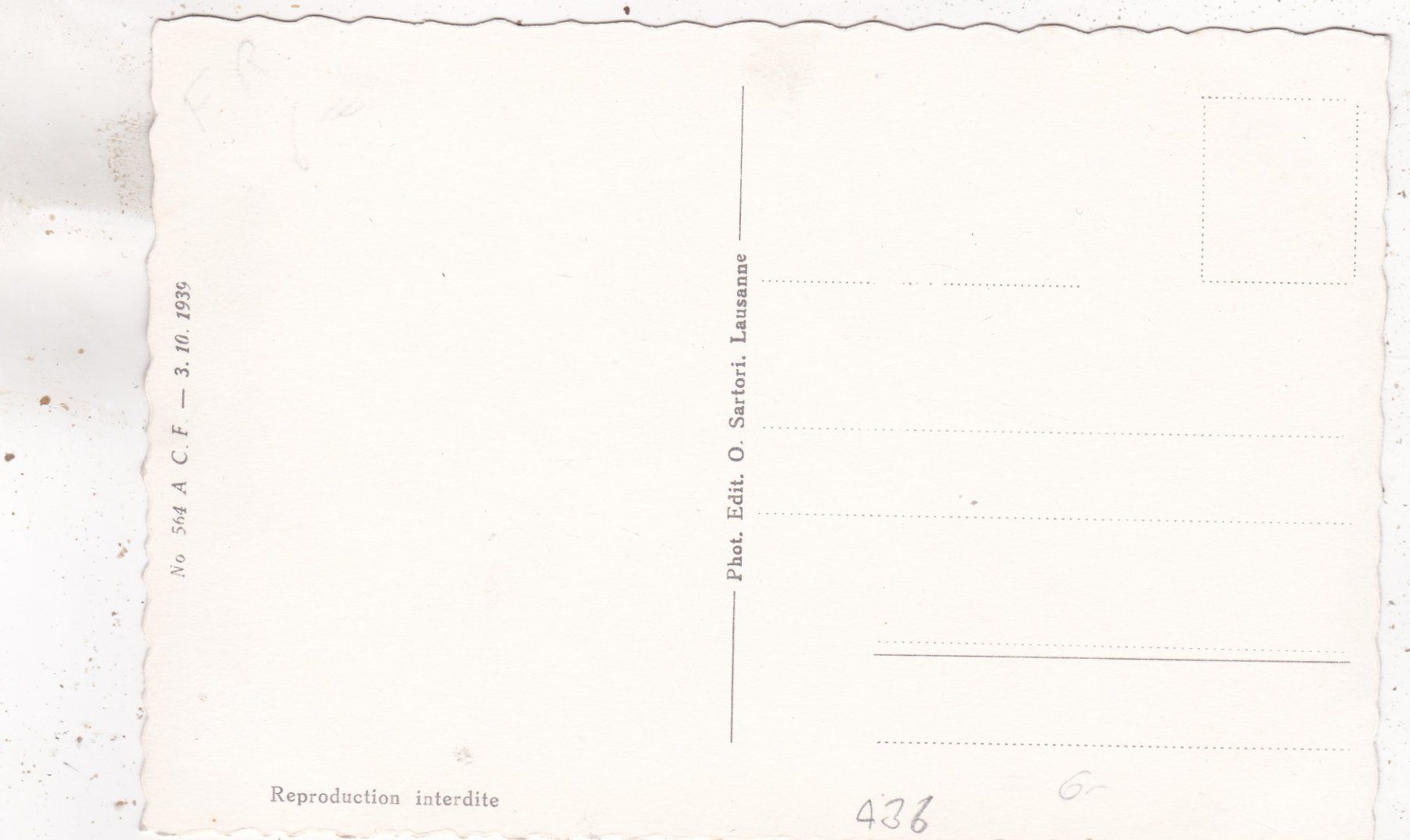 Cartes postales: Châtel St. Denis – D'occasion à Herisau par Lisegrat2008 1