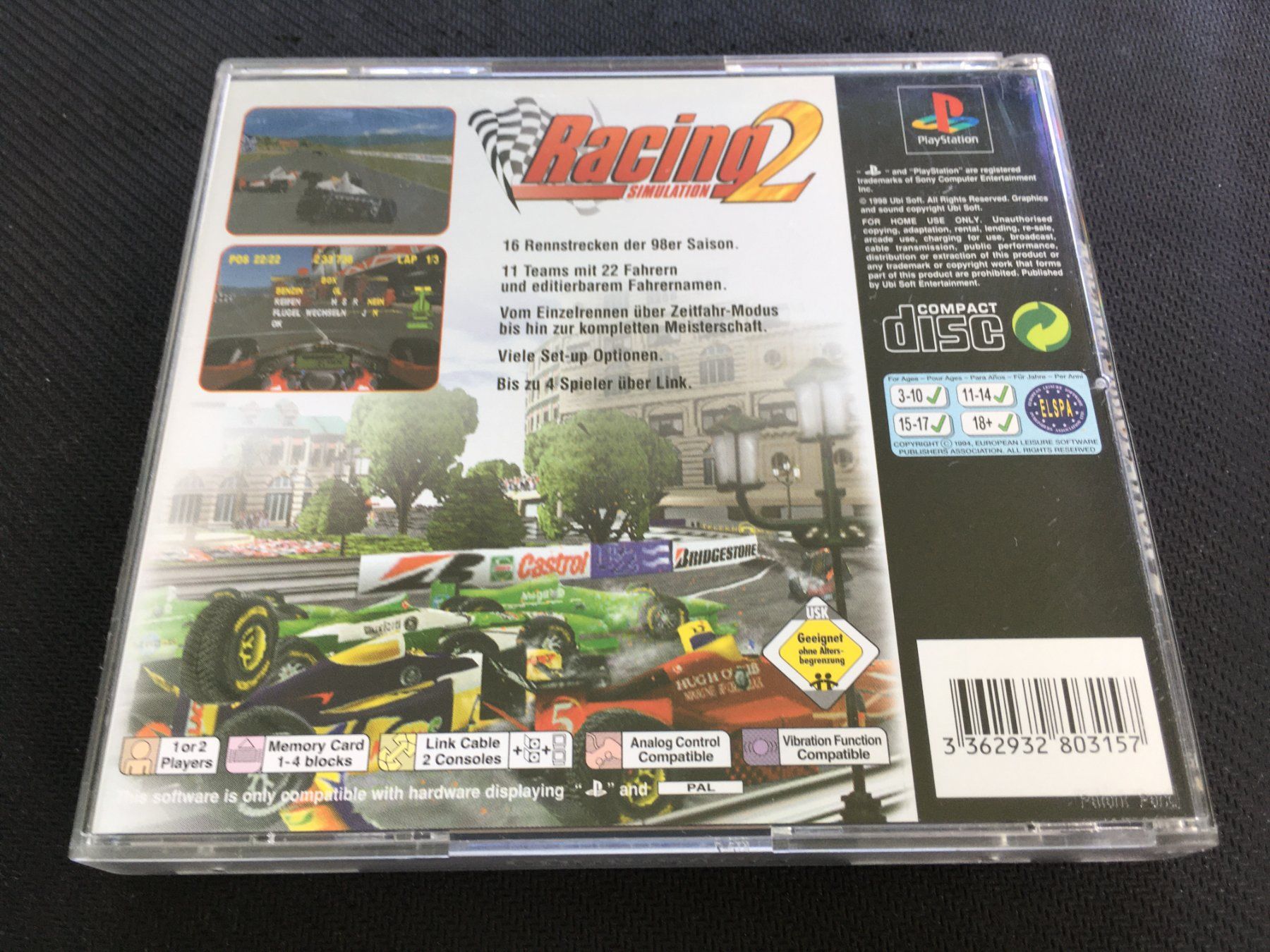 Sony Giochi: Racing Simulation 2 - Playstation 1 / PS1 – Usato da St.Gallen venduto da Punktchen01 2