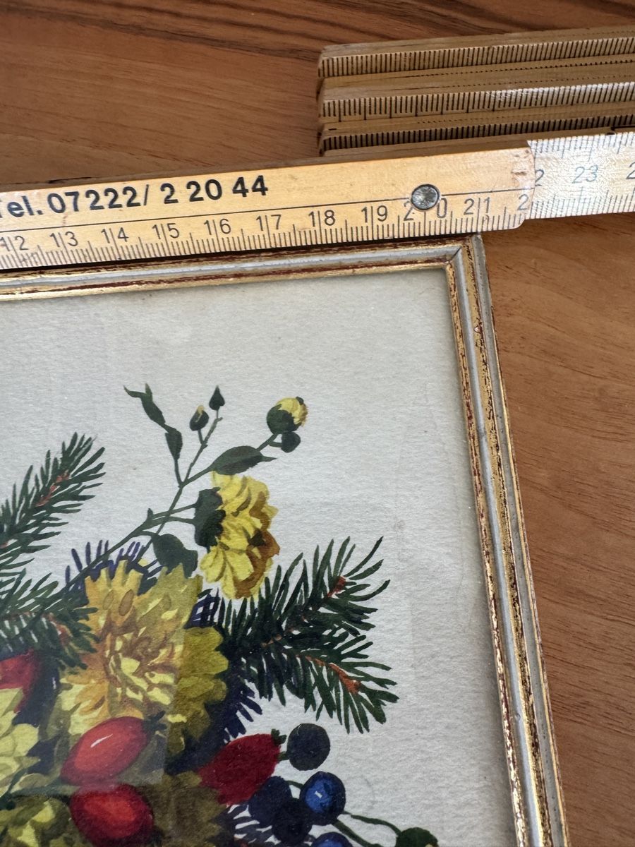 Gemälde: Hans Lentz Original Gemälde mit persönlicher widmung – Gebraucht aus Gipf-Oberfrick von Iberico 6