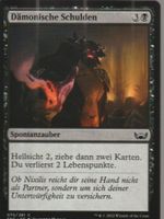 TCG Magic The Gathering MTG DE SNC 075 Dämonische Schulden