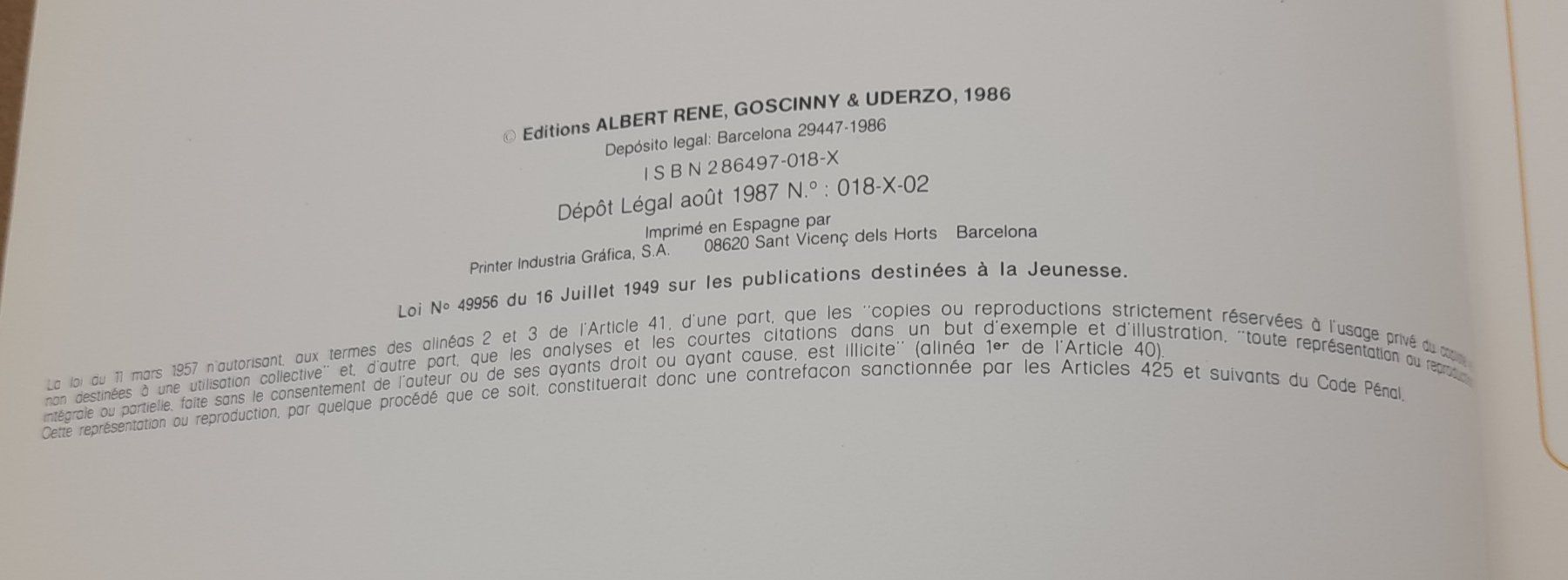 Fumetti: Astérix Dargaud-Rombaldi Tome 7 Goscinny Uderzo – Usato da St-Sulpice VD venduto da Davyd-a-Doc 5