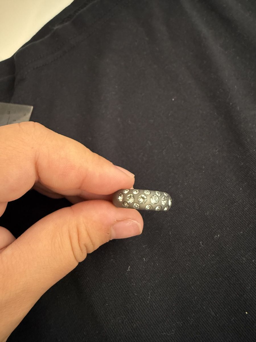 Ringe: Ring mit Swarovski Steinen, Grau / Silber, Statement Ring – Neu (gemäss Beschreibung) aus Winterthur von fij_f65r 3