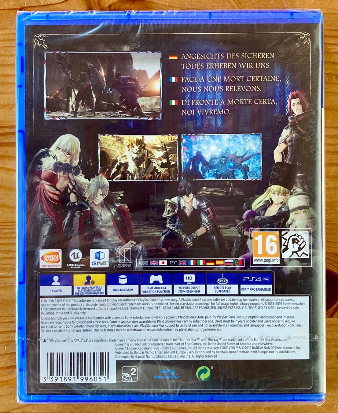 Sony Jeux: Code Vein (NEU & sealed) - PS4 – Neuf avec emballage d'origine à Zürich par Djmotionch 2