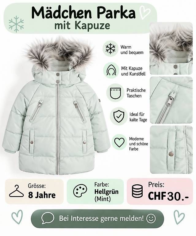 Giacche & Cappotti: Verschiedene Mädchenjacken  8 Jahre – Nuovo e nell'imballaggio originale da St. Gallen venduto da EllyM. 3