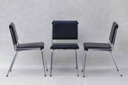 10er Set Vintage Bauhaus Stühle