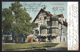 AK Gottlieben, zur Drachenburg, 1907