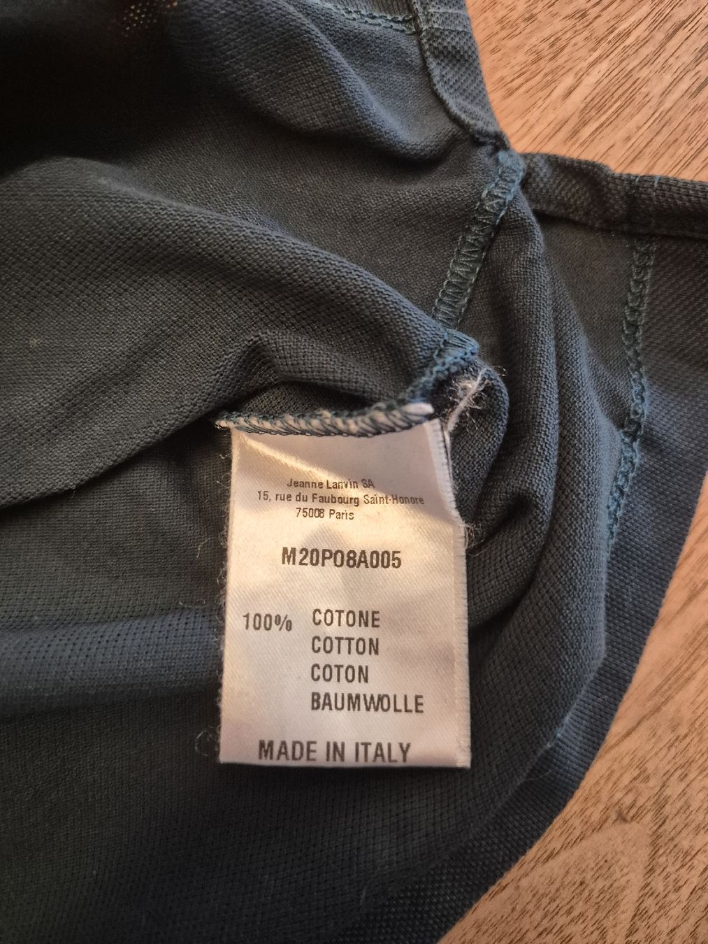 Lanvin Magliette Polo: Lanvin Poloshirt  – Usato da Weesen venduto da sch_cs6t 3