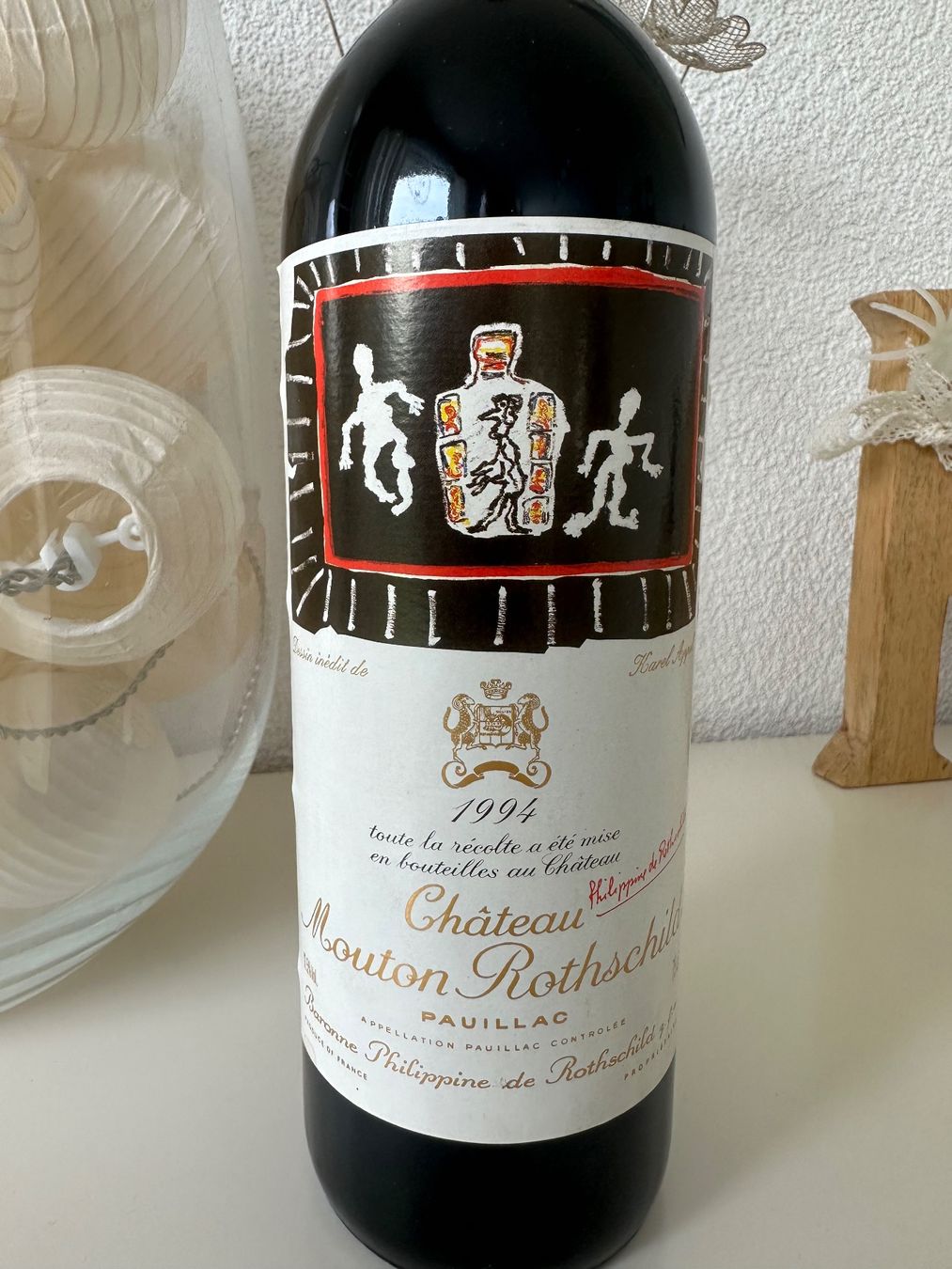 Mouton Rothschild Vino: Château Mouton Rothschild 1994 – Nuovo (secondo la descrizione) da Yens venduto da Rilou80 1