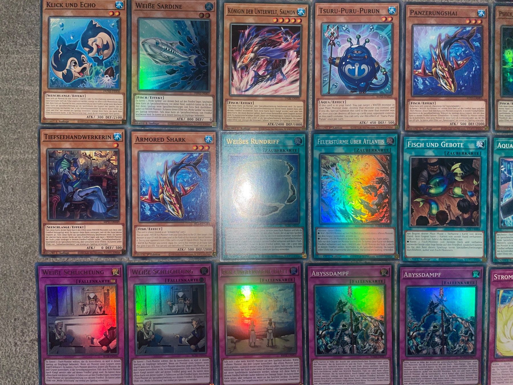 Yugioh Cartes à collectionner: YuGiOh Wasser / Fisch  Deck – Neuf (Voir description) à Altstätten SG par ChangeMaker 4
