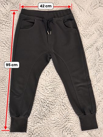 Dunkelgraue Pumphose / Baggy Jogginghose – Grösse M  Moderne